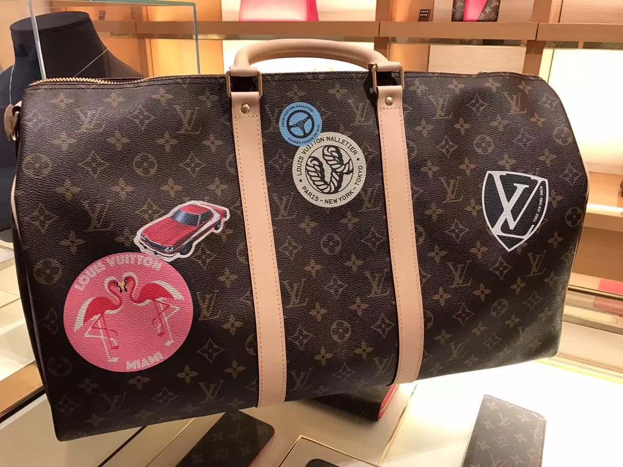 Louis Vuitton Keepall Bandoulière 50 Bag M41441